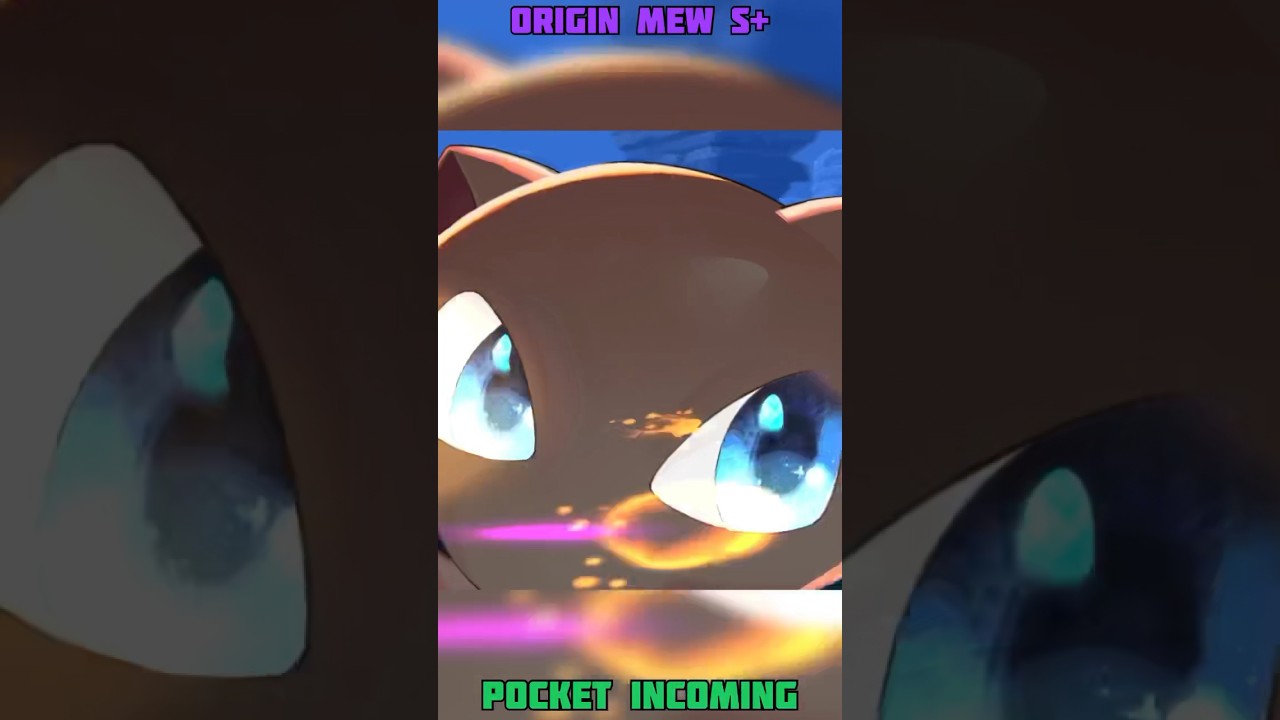 Origin Mew S+ Complete Ultimate Pokémon in Pocket Incoming 