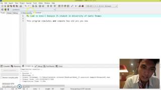 How to determine your age C Code