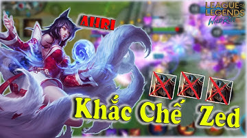 [Tốc Chiến] Cách Khắc Chế Zed Cực Mạnh Bằng Cáo 9 Đuôi Ahri - 1 Combo Bốc Hơi