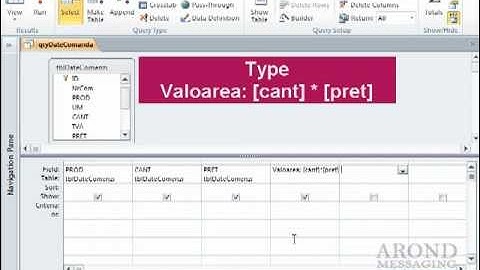 Using Access 2010 - Create a Calculated Field