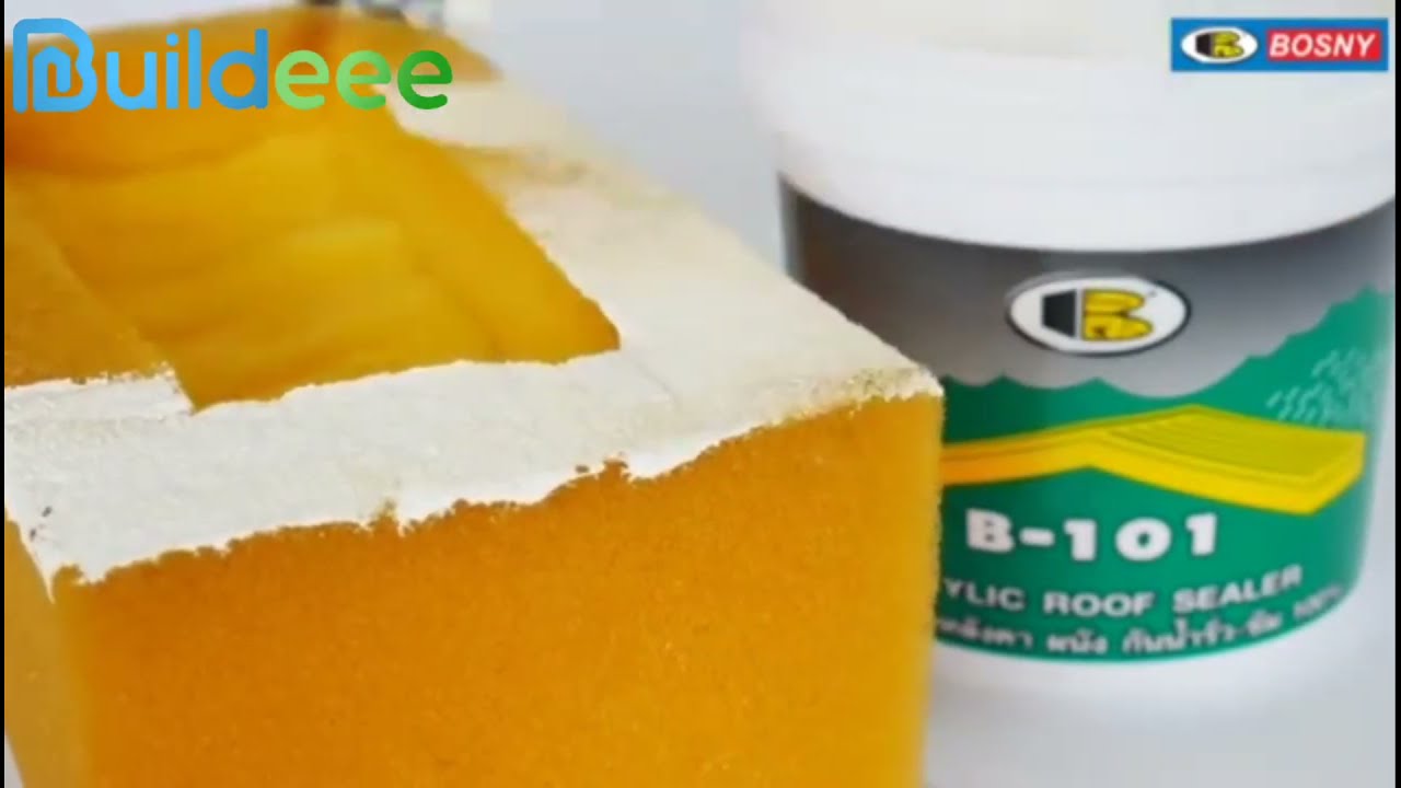 Buildeee DIY | Bosny Acrylic Roof Sealer