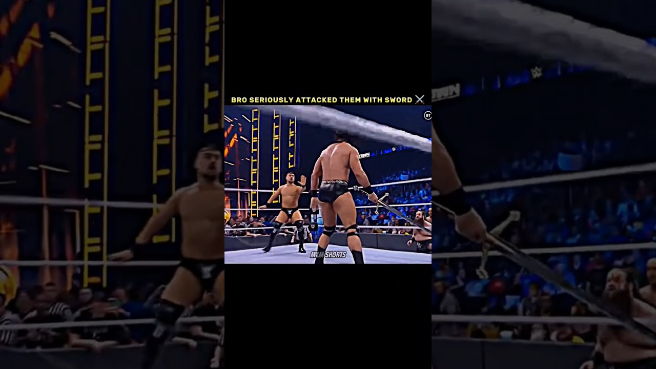 Drew McIntyre Enters As Scottish Warrior 🗡️