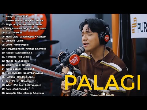 PALAGI - TJ Monterde | Best Of Wish 107.5 Songs Playlist 2024 | The Most Listened Song 2024 #vol1