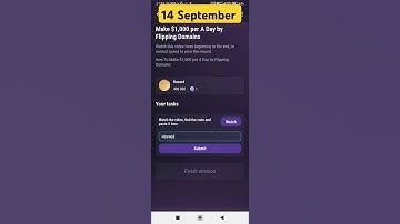 Make $1000 per a day by flipping domains Tapswap Code 14 September 2024 #tapswap #crypto #mining