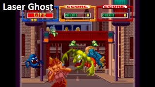 Laser Ghost Arcade (1990) Full Playthrough