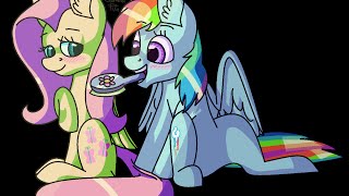 Flutterdash Speedpaint