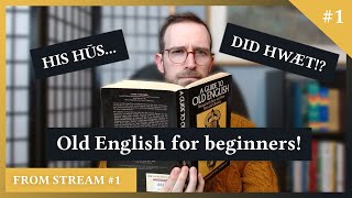 Old English readings for beginners #1 | Matthew 7:24–27