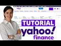 🔥YAHOO FINANCE 2021: El TUTORIAL Actualizado *MÁS COMPLETO*