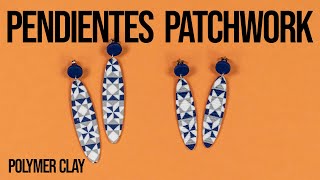 Pendientes estrellas patchwork – Tutorial de arcilla polimérica [Sub] | Ana Belchí