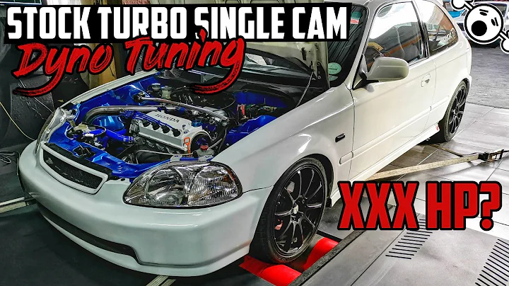 Turbo Civic Dyno TUNING - Stock Boosted D15/D16 VTEC