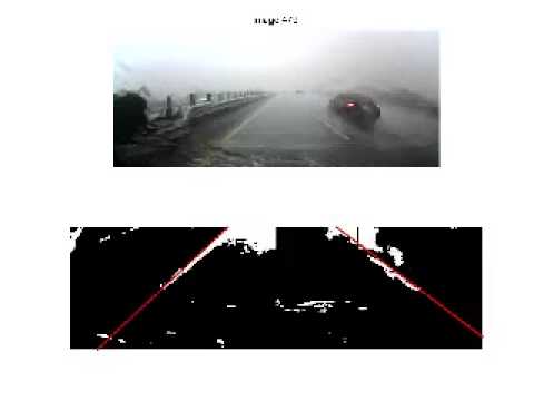 車道線偵測- 大雨