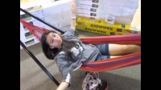 That time we went to Dick s and tried the hammocks