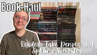 BOOK HAUL | Book Conventions and Some Tea