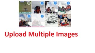 Upload Multiple Images at once