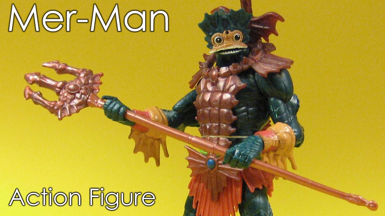 Mer-Man Masters of the Universe 2002 Action Figure - YouTube