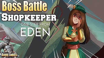 One Step From Eden Defeating and unlocked The Shopkeeper waifu