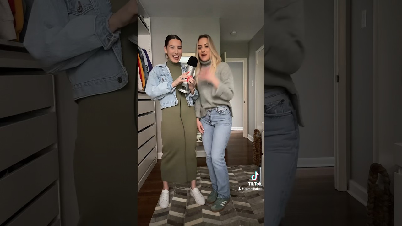 ASMR OOTD With My Bestie #asmr #ootd