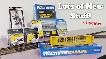 Lots of NEW Train Stuff & Small Updates - Large HO Train Layout Build - Ep 23