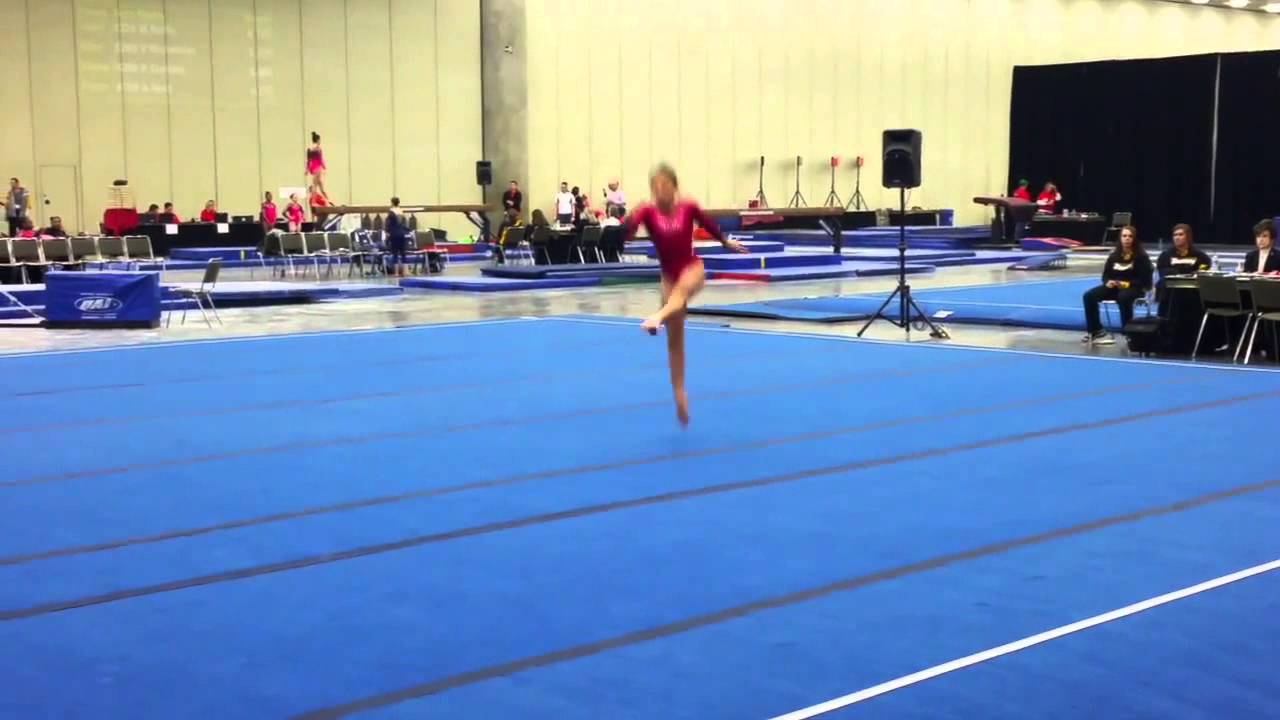 Floor Routine To Crystalize By Lindsey Stirling Dubstep Violin