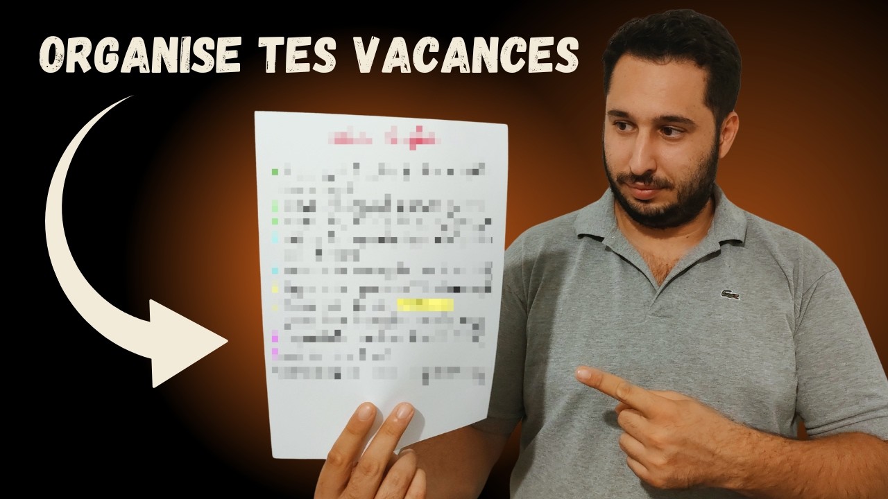 Comment tirer le maximum de tes vacances en prépa (sans te cramer)