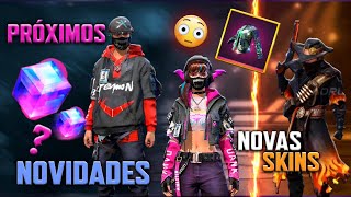 PRÓXIMAS SKINS DO CUBO MÁGICO, SKINS RARAS, WEB-EVENTOS, PRÓXIMO EVENTO - FREE FIRE