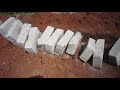 Fencing after preparation and excavation Iheanacho okoroafor 2013