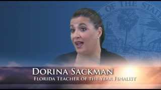 Dorina Sackman - 2014 Florida Macy's Teacher of the Year Finalist