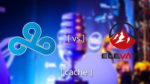 ESL One Cologne 2015 NA Qualifier Cloud9 vs. eLevate Cache