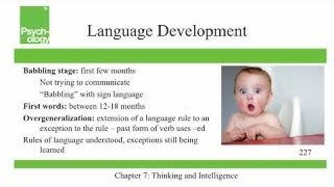 Openstax Psychology - Ch7 - Thinking and Intelligence