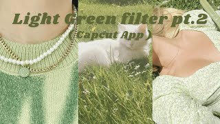 (eng/indo sub) Light Green pt.2 // Capcut app☆ screenshot 3