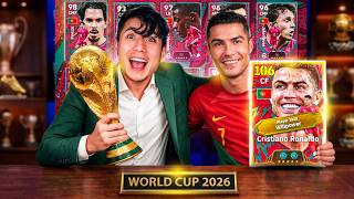 I Built Portugal’s Ultimate World-Cup Team Around Ronaldo in efootball 2026 mobile 🔥 🇵🇹