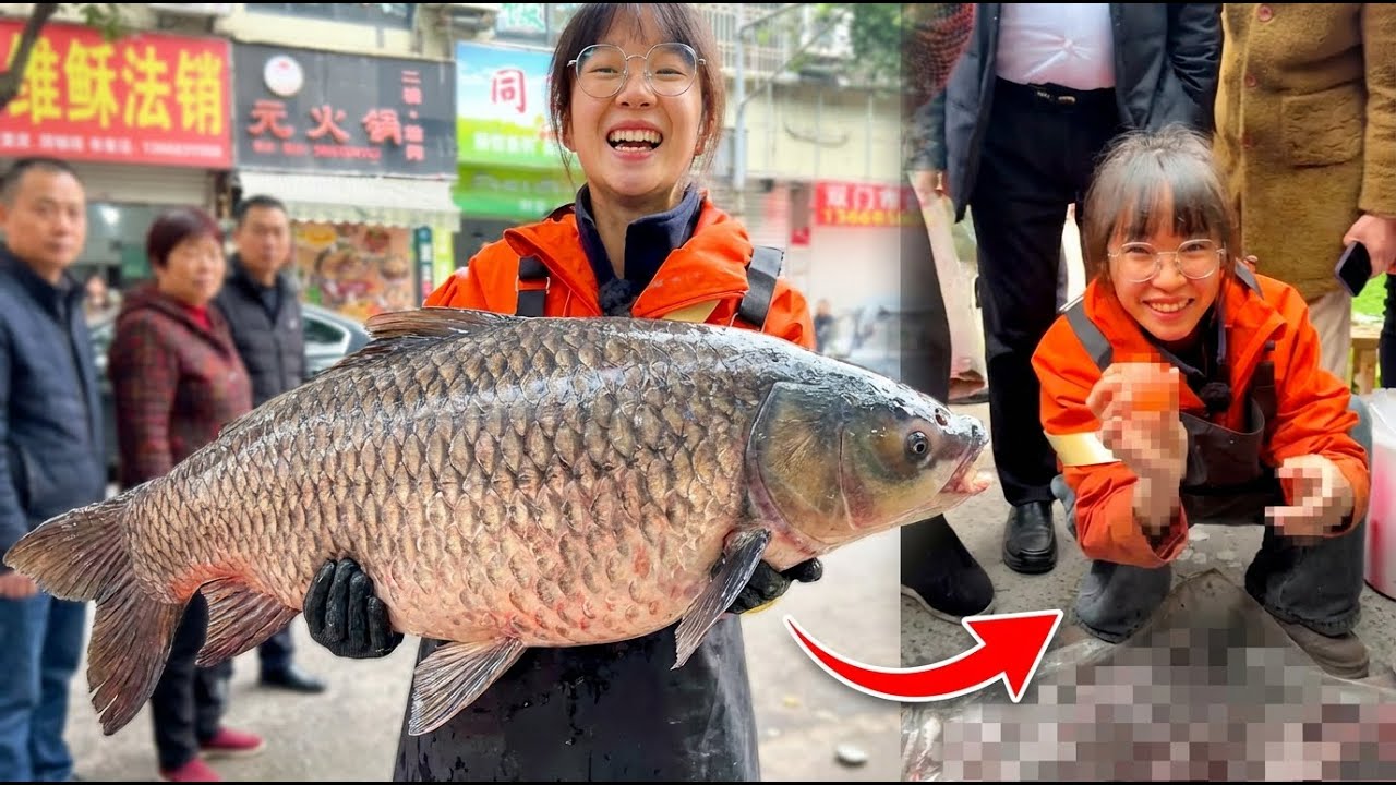 Ảo Muội Bán Đầu Cá Trắm Đen Giá 666 Tệ, Khách Sành Sỏi Khen 