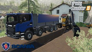NEW SCANIA XT 8X8 KIPPER | PUBLIC WORK ON MULTIPLAYER | FS19 MINING MODS NEW SCANIA XT 8X8 KIPPER | PUBLIC WORK ON MULTIPLAYER | FS19 MINING MODS