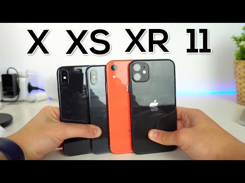 iPhone X vs iPhone XS vs iphone XR vs iPhone 11   Cu l en 2021 