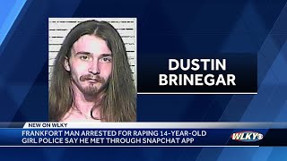 Frankfort man arrested for raping 14-year-old girl police say he met through Snapchat