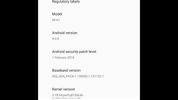 Mi A1 February Security Patch Update