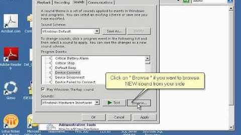 Set and Reset Sound Alert in Outlook