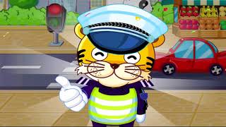 O bebê Panda Aprendizagem Dicas de Segurança Em uma Série de Jogar Babybus Jogos de Cr screenshot 5