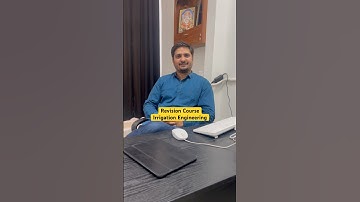 Irrigation Engineering Subject in Revision Course By Dushyant Sir