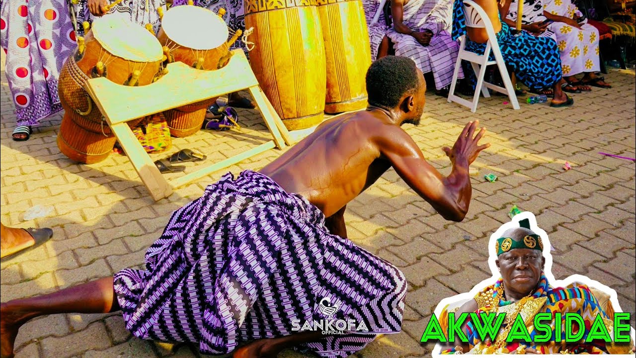 History Unfolds at Akwasidae: A Beautiful  Dance Display at Manhyia. 
