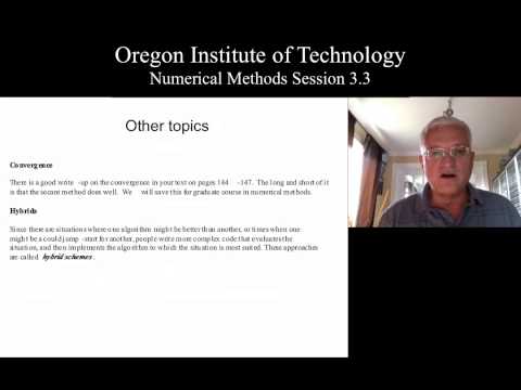 OIT Math 451 session 3.3: The Secant Method