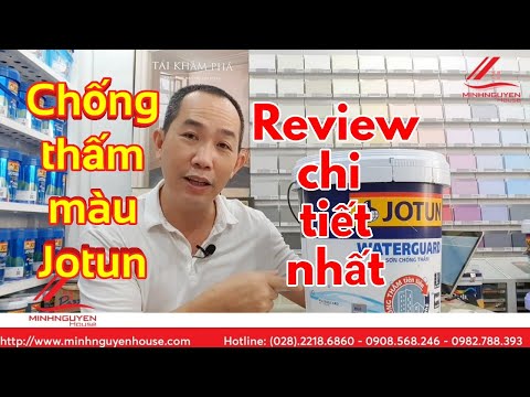 Video Sơn chống thấm màu | Sơn Jotun Waterguard | Sơn chống... - youtube