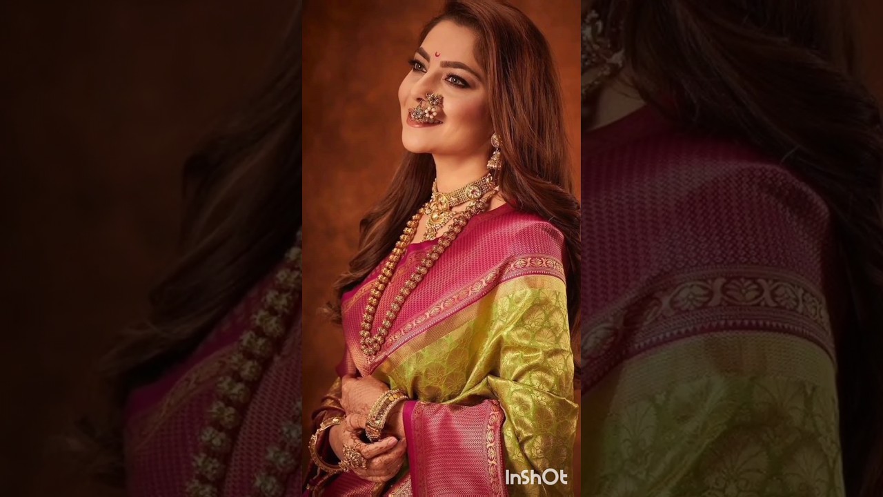 Maharashtrian look by actress 