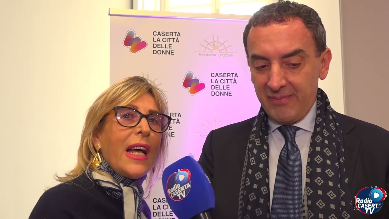 Inaugurata 'Caserta città delle donne Intervista' al Presidente Menniti di Fondazione Orizzonti