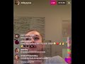 Miley Cyrus singing Overboard by Justin Bieber on Instagram LIVE (2019)