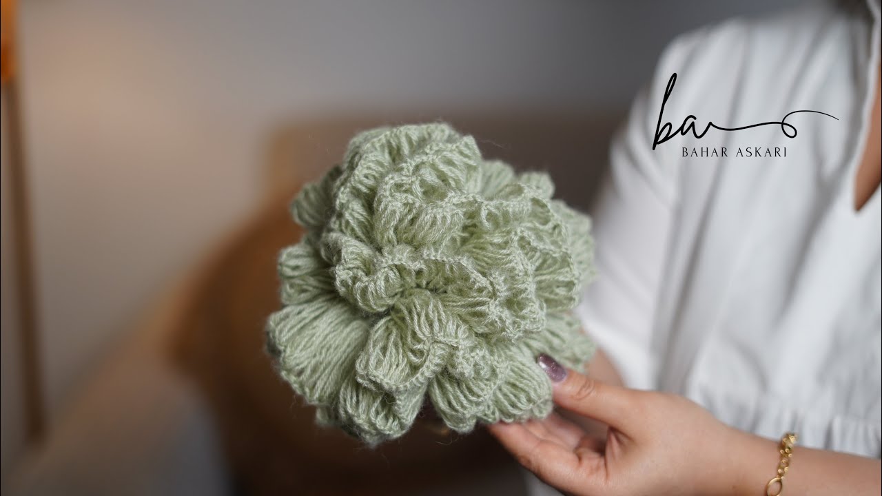 آموزش بافت اسکرانچی( کش مو)