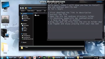 [Tutorial] How to install GTA:SA Ped.ifp mod
