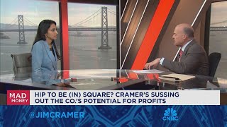 Block CFO Amrita Ahuja sits down with Jim Cramer