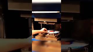 How To Make Color Vinyl Records #shorts