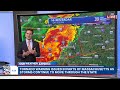 Tornado warning issued in parts of Massachusetts as storms continue to move through the state